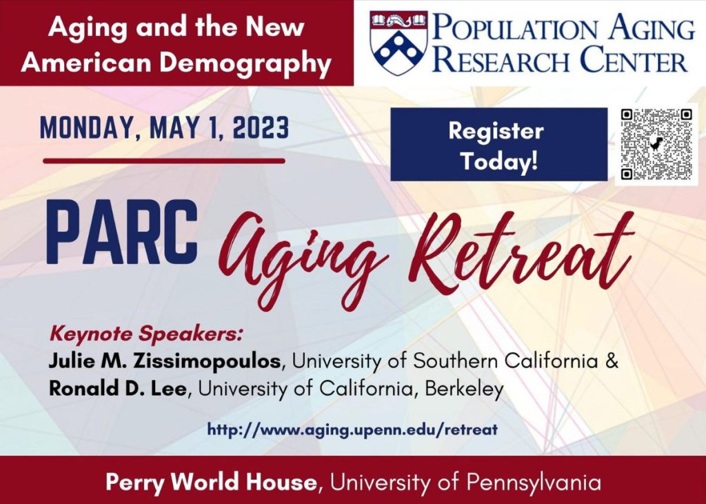 PARC Aging Retreat Monday, May 1, 2023